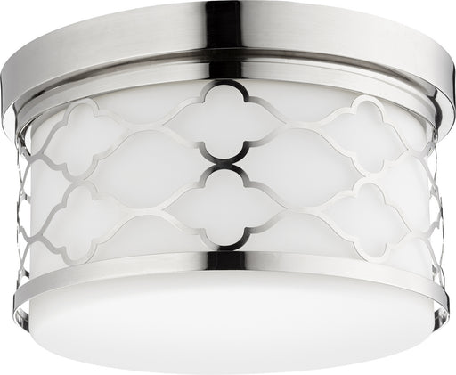 Transitional Ceiling Mount in Polished Nickel - Lamps Expo