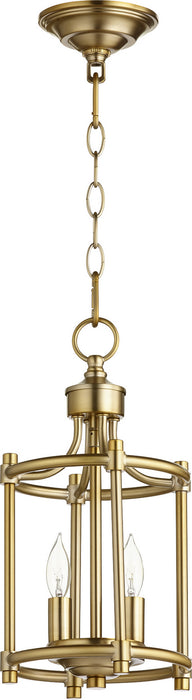 Rossington Transitional Entry in Aged Brass - Lamps Expo