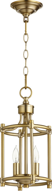 Rossington Transitional Entry in Aged Brass