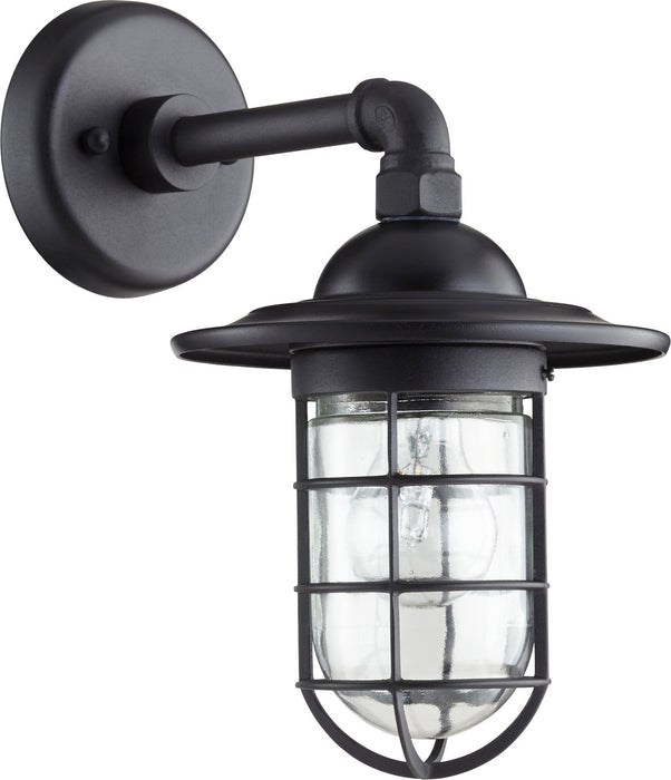 Bowery Industrial Wall Mount in Textured Black