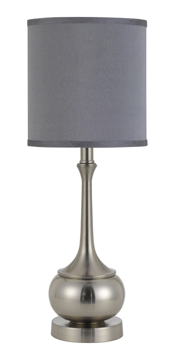 CAL Lighting (BO-2256TB-BS) Tapron 1-Light Table Lamp