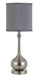 CAL Lighting (BO-2256TB-BS) Tapron 1-Light Table Lamp
