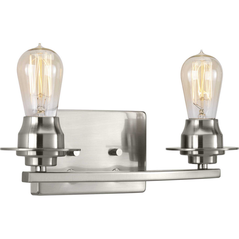 Debut 2-Light Bath & Vanity Lighting in Brushed Nickel