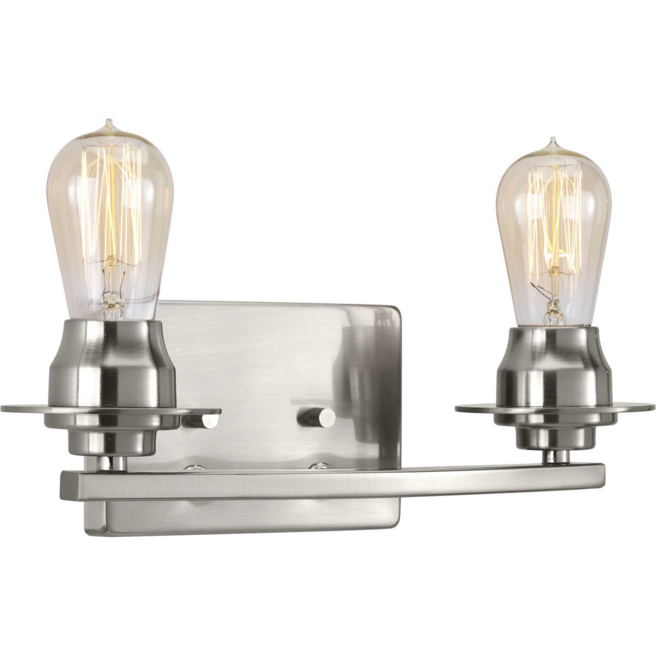 Debut 2-Light Bath & Vanity Lighting in Brushed Nickel