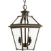 Burlington 2-Light Hanging Lantern in Antique Bronze