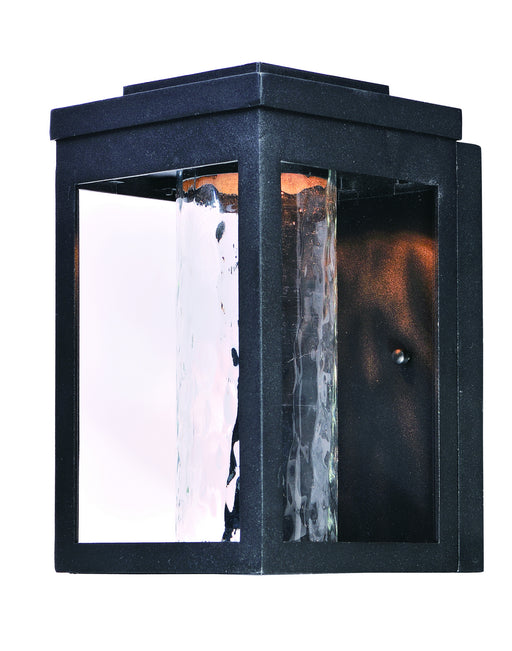 Salon Outdoor LED Wall Sconce in Black