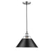 Orwell 1-Light Pendant - 14" (Convertible) in Pewter