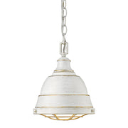 Bartlett Mini Pendant (Convertible) in French White