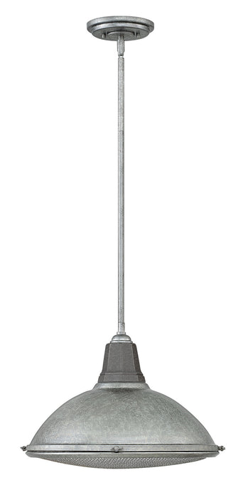 Barstow Pendant in Galvanized - Lamps Expo