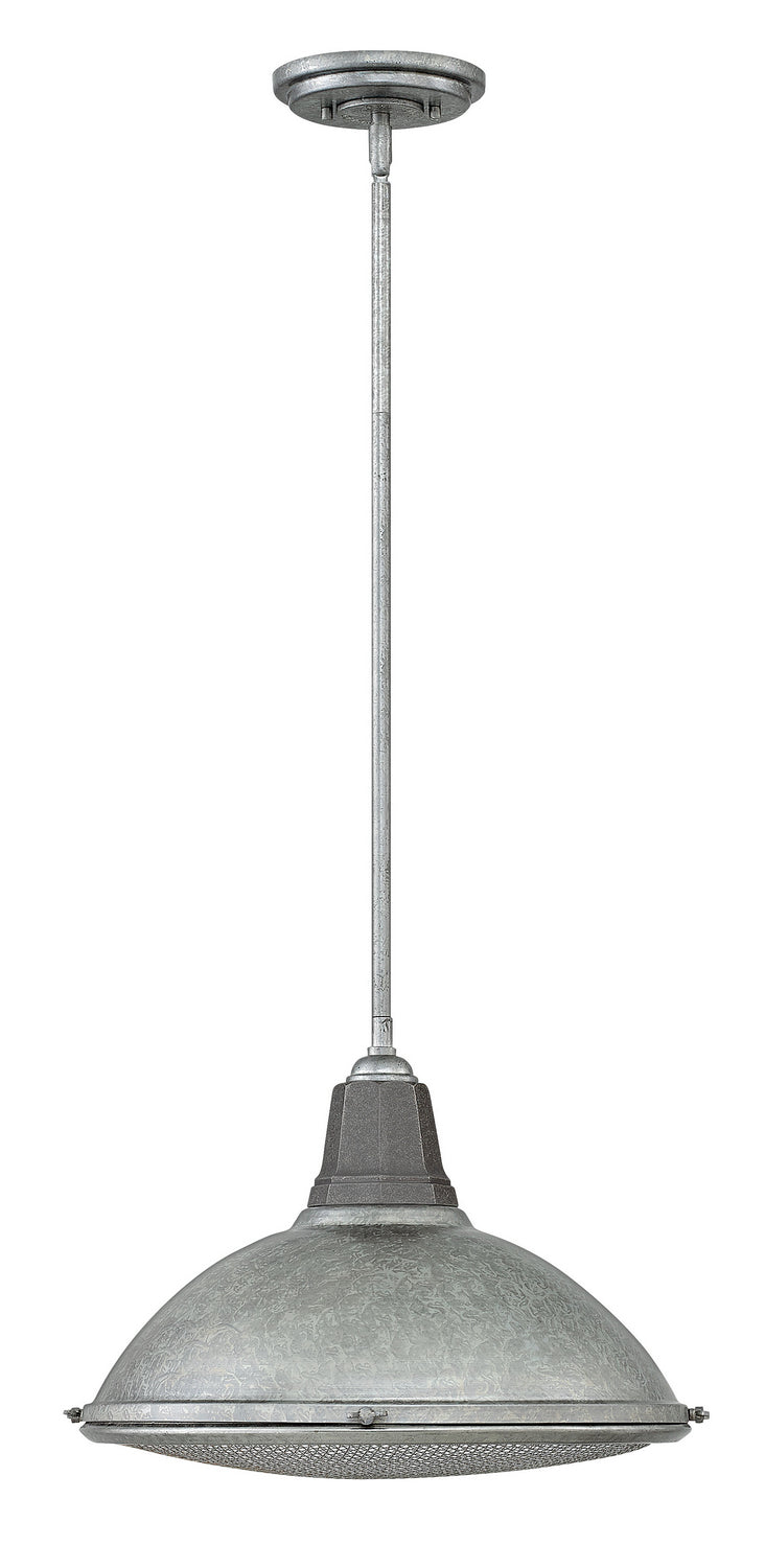 Barstow Pendant in Galvanized - Lamps Expo