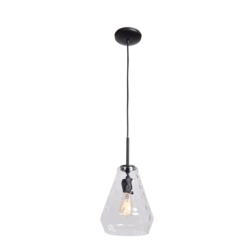 Simplicite Wavy Glass Pendant - Lamps Expo