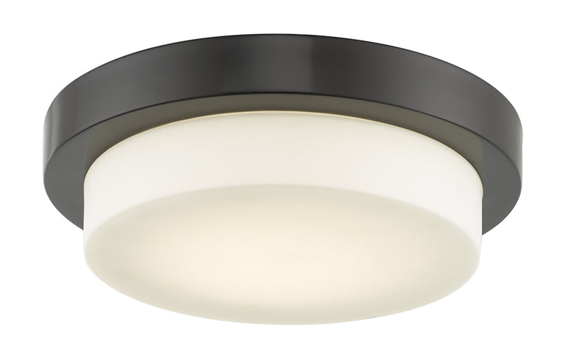 Step LED Flushmount in Bronze/Brushed Nickel, Chrome