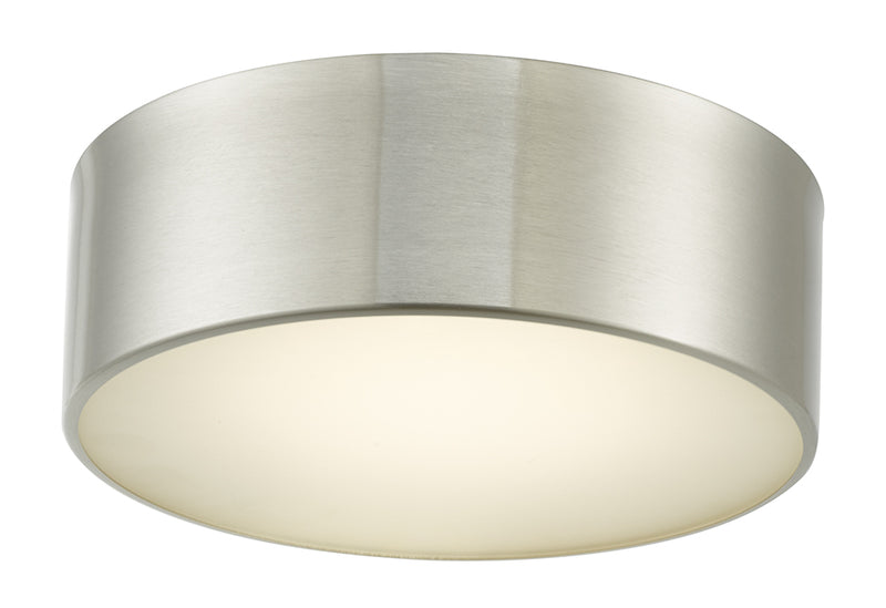 Bongo LED Flushmount in Brushed Nickel