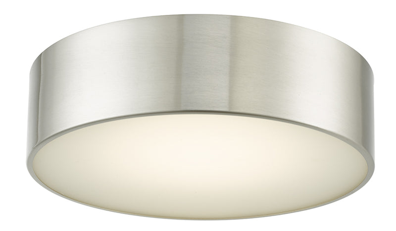 Bongo LED Flushmount in Brushed Nickel