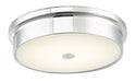 Spark LED Flushmount in Chrome/Brushed Nickel