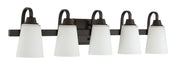 Grace 5-Light Vanity Light in Espresso