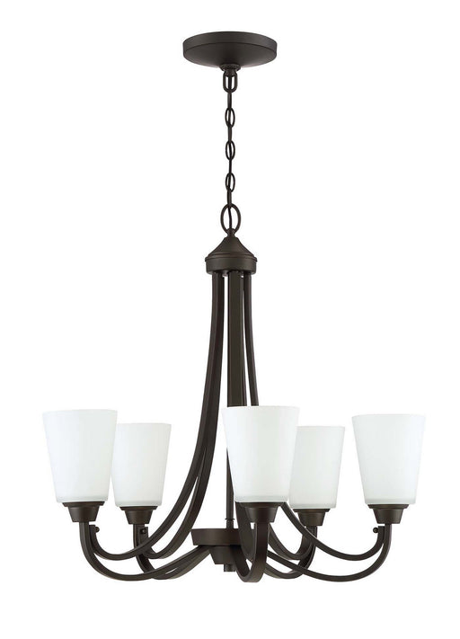 Grace 5-Light Chandelier in Espresso