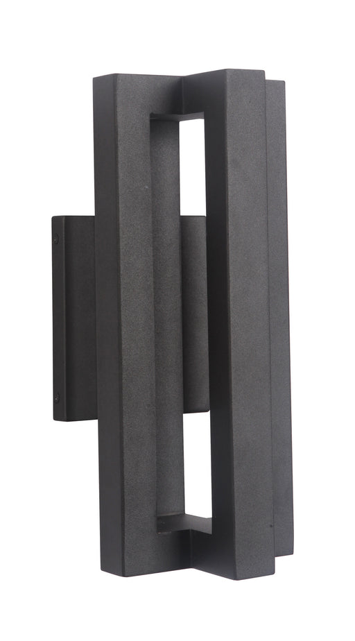 Kai 3-Light Wall Lantern in Textured Matte Black