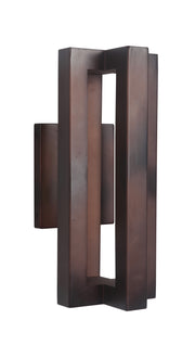 Kai 3-Light Wall Lantern in Aged Copper