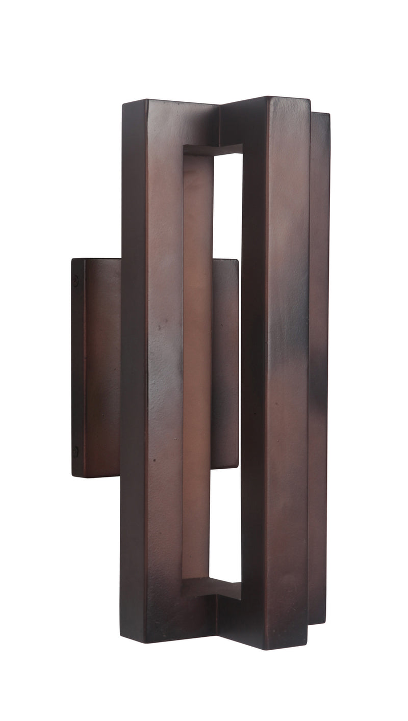 Kai 3-Light Wall Lantern in Aged Copper