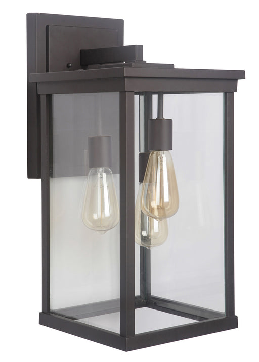 Riviera III 3-Light Wall Lantern in Oiled Bronze Outdoor