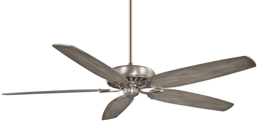 Great Room Traditional 72" Ceiling Fan in Brushed Nickel