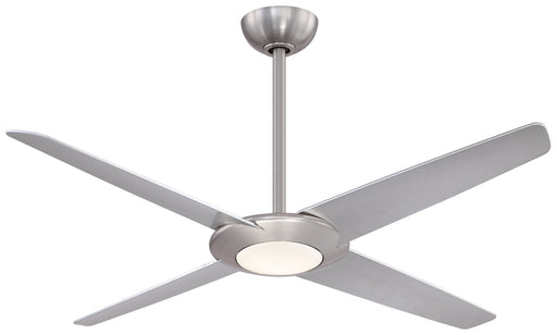 Pancake Xl Led 62" Ceiling Fan in Brushed Nickel