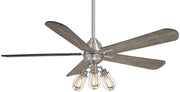 Alva 56" Ceiling Fan in Brushed Nickel