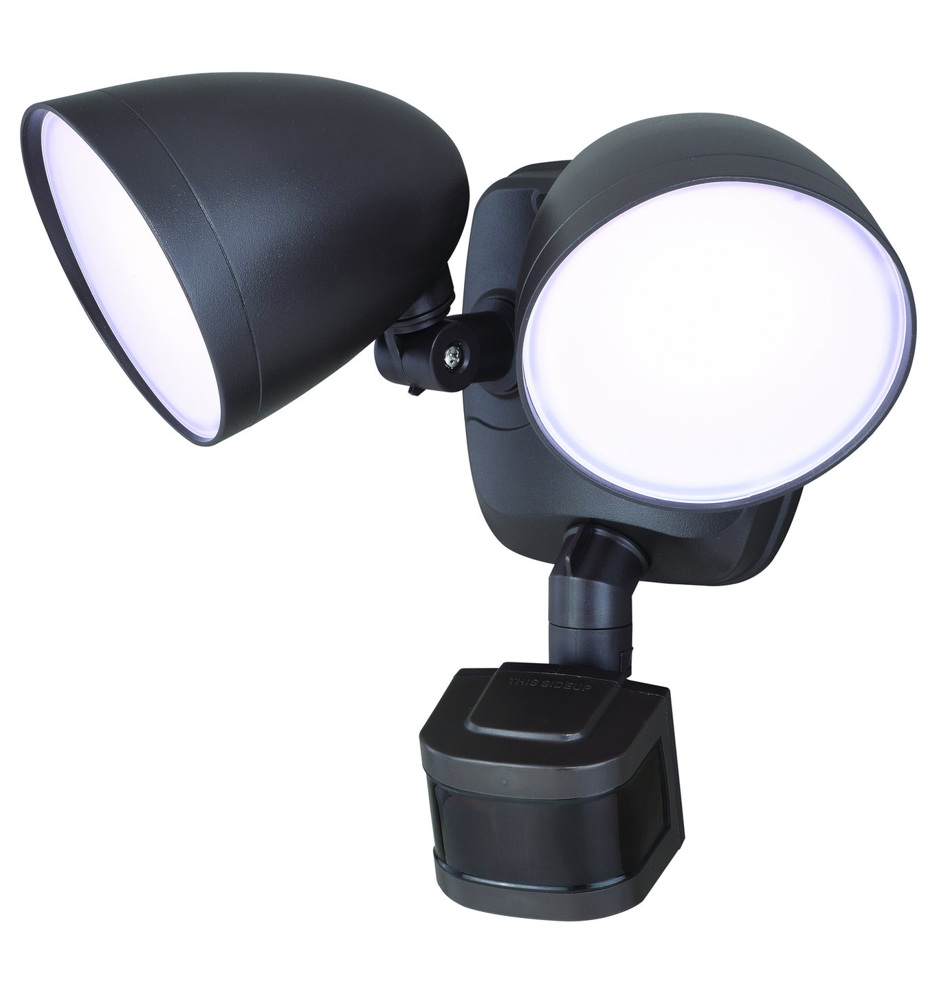 Tau Dualux 3000K LED Security Light in Bronze - Lamps Expo