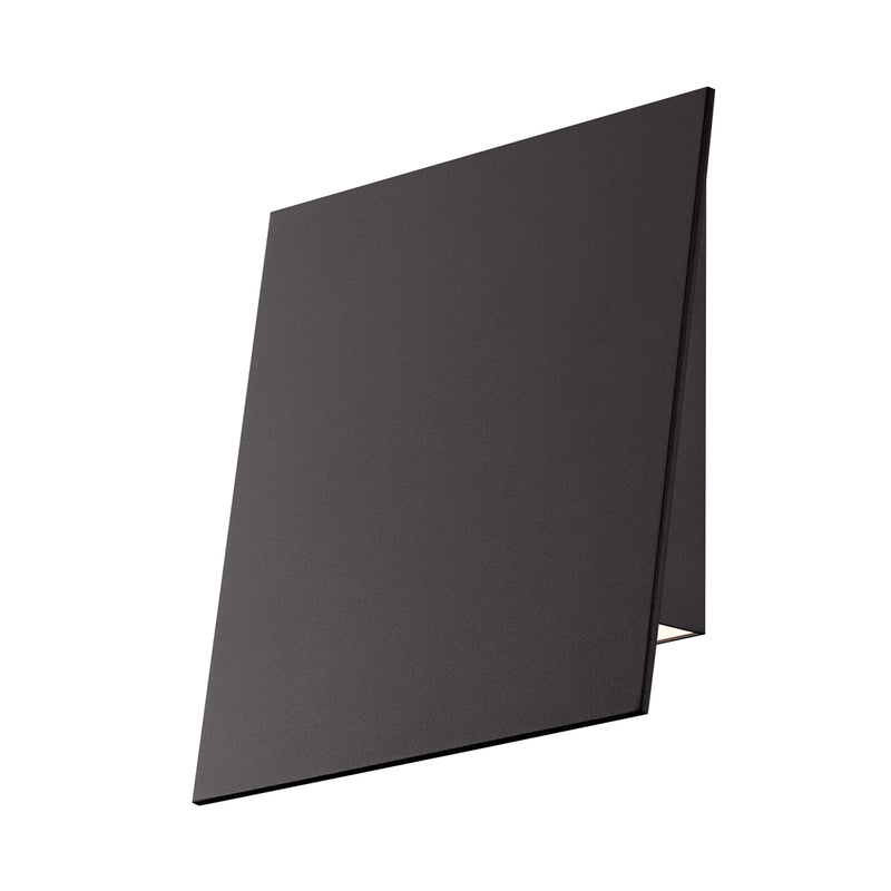 Angled Plane Downlight LED Sconce in Textured Bronze - Lamps Expo