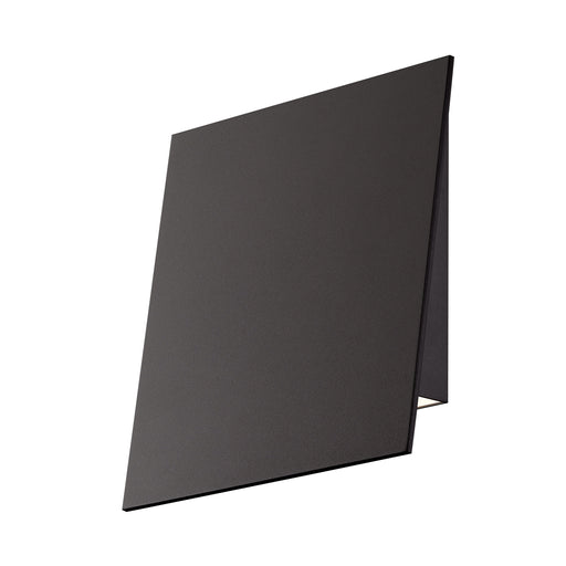 Angled Plane Downlight LED Sconce in Textured Bronze - Lamps Expo