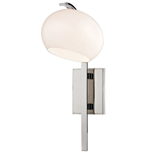 Perrault 1 Light Wall Sconce in Polished Nickel - Lamps Expo