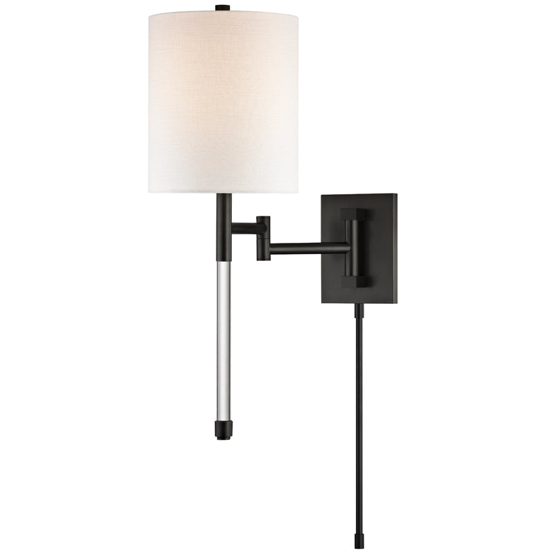 Englewood 1 Light Wall Sconce With Plug in Old Bronze