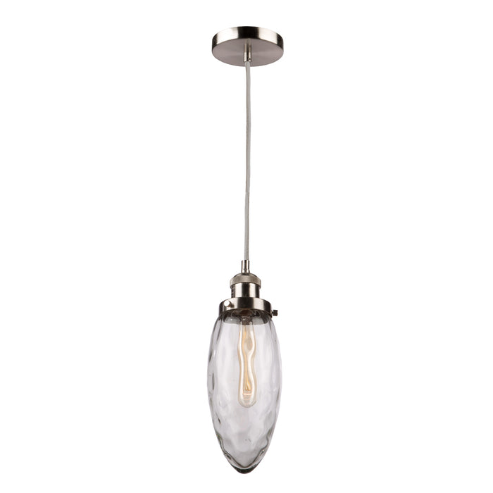 Lux Pendant Collection Pendant In Brushed Nickel