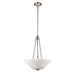 Clayton Chandelier In Brushed Nickel