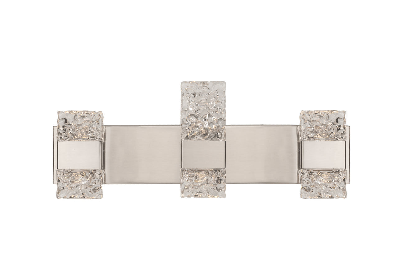 Oslo Vanity Light in  Platinum - Lamps Expo