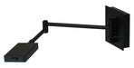 Generation Swing Arm LED Wall Lamp in Black
