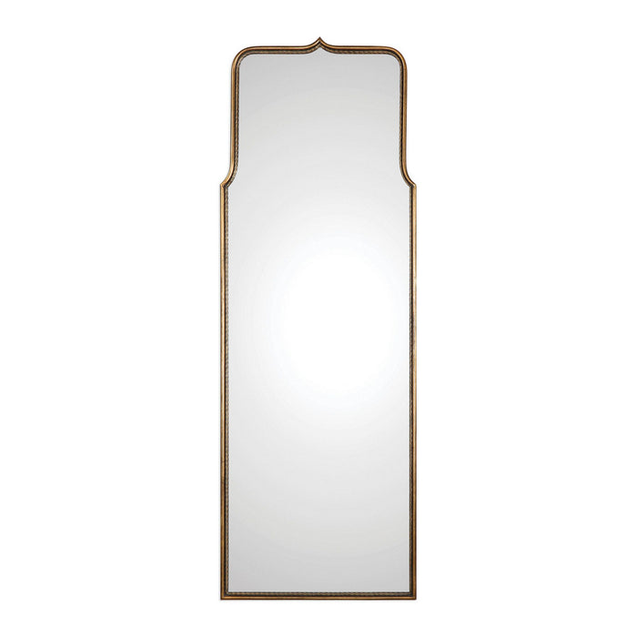 Uttermost's Adelasia Antiqued Gold Mirror Designed by Grace Feyock