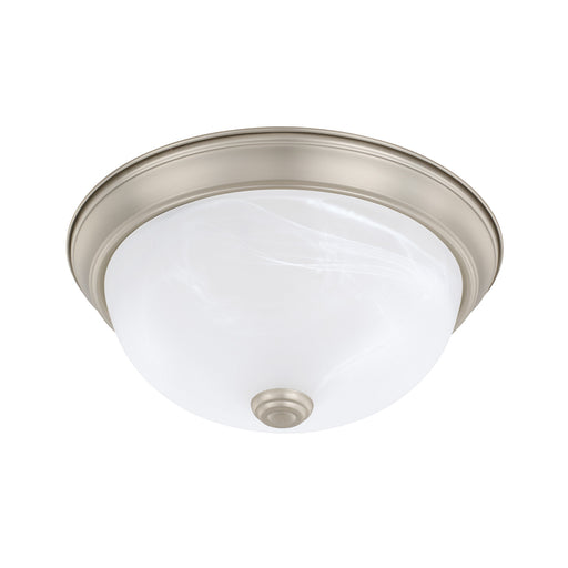 Bates Two Light Flush Mount in Matte Nickel