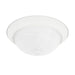 Bates Two Light Flush Mount in Matte White