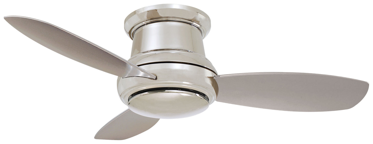 Concept II LED 44" Ceiling Fan in Polished Nickel