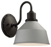 Mantiel Outdoor Wall Mount in Sand Silver