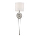 Chaplin 1-Light Sconce in Satin Nickel - Lamps Expo