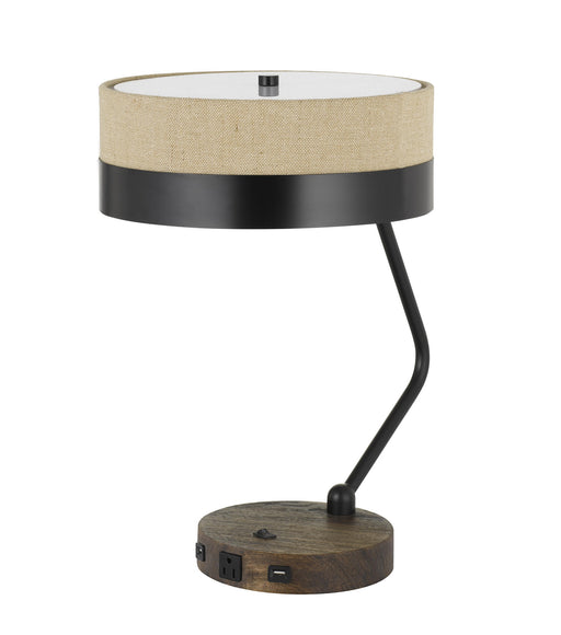 CAL Lighting (BO-2758DK-BK) Uni-Pack 2-Light Desk Lamp