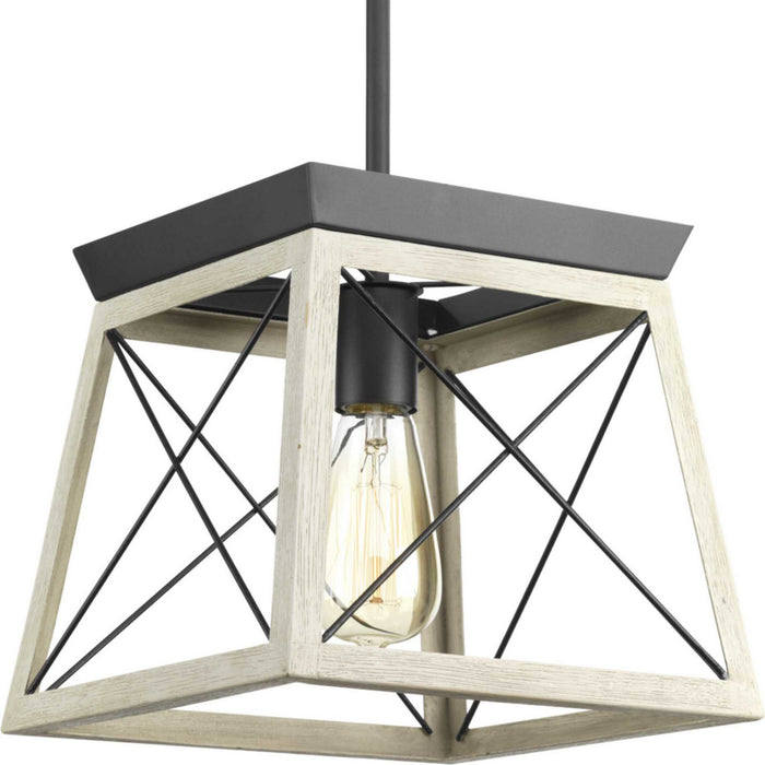 Briarwood 1-Light Mini-Pendant in Graphite