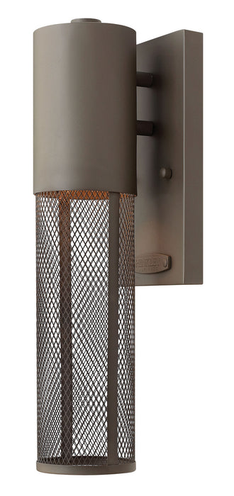 Aria Extra Small Wall Mount Lantern in Buckeye Bronze