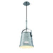 Turin 1-Light Pendant in Antique Silver - Lamps Expo