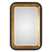 Uttermost's Niva Metallic Gold Wall Mirror Designed by David Frisch