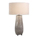 Uttermost's Balkana Aged Gray Table Lamp Designed by Jim Parsons
