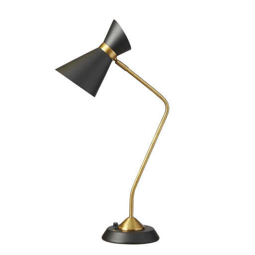 Dainolite (1679T-BK-VB) Arc Desk Lamp